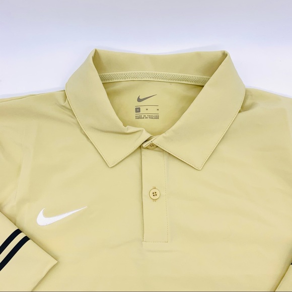 Nike Men’s Golf Yellow Gameday Polo - Picture 6 of 9